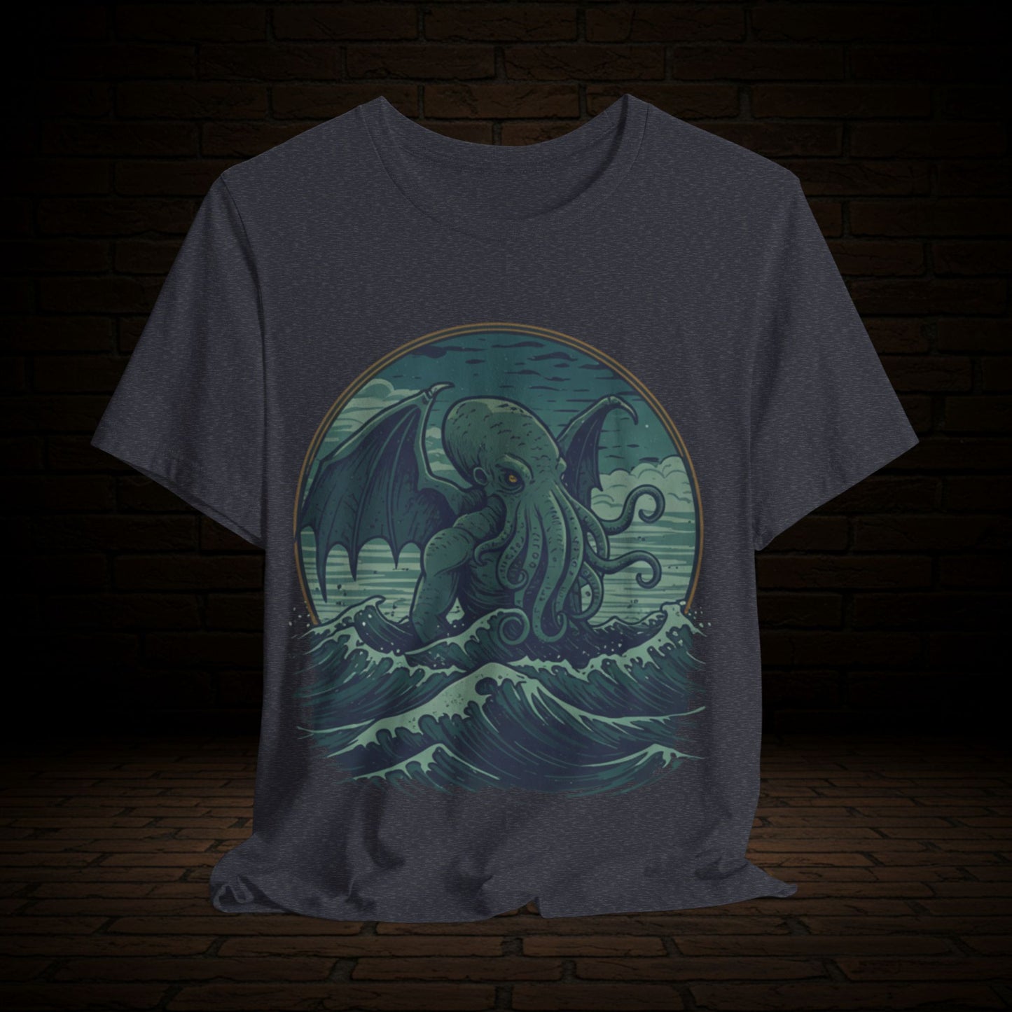 Cthulhu Graphic Tee, Witness The Warning Unisex T-Shirt