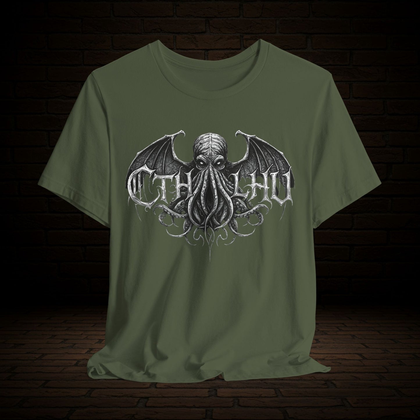 Cthulhu Graphic Tee, Lovecraft Unisex T-Shirt