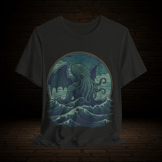 Cthulhu Graphic Tee, Witness The Warning Unisex T-Shirt