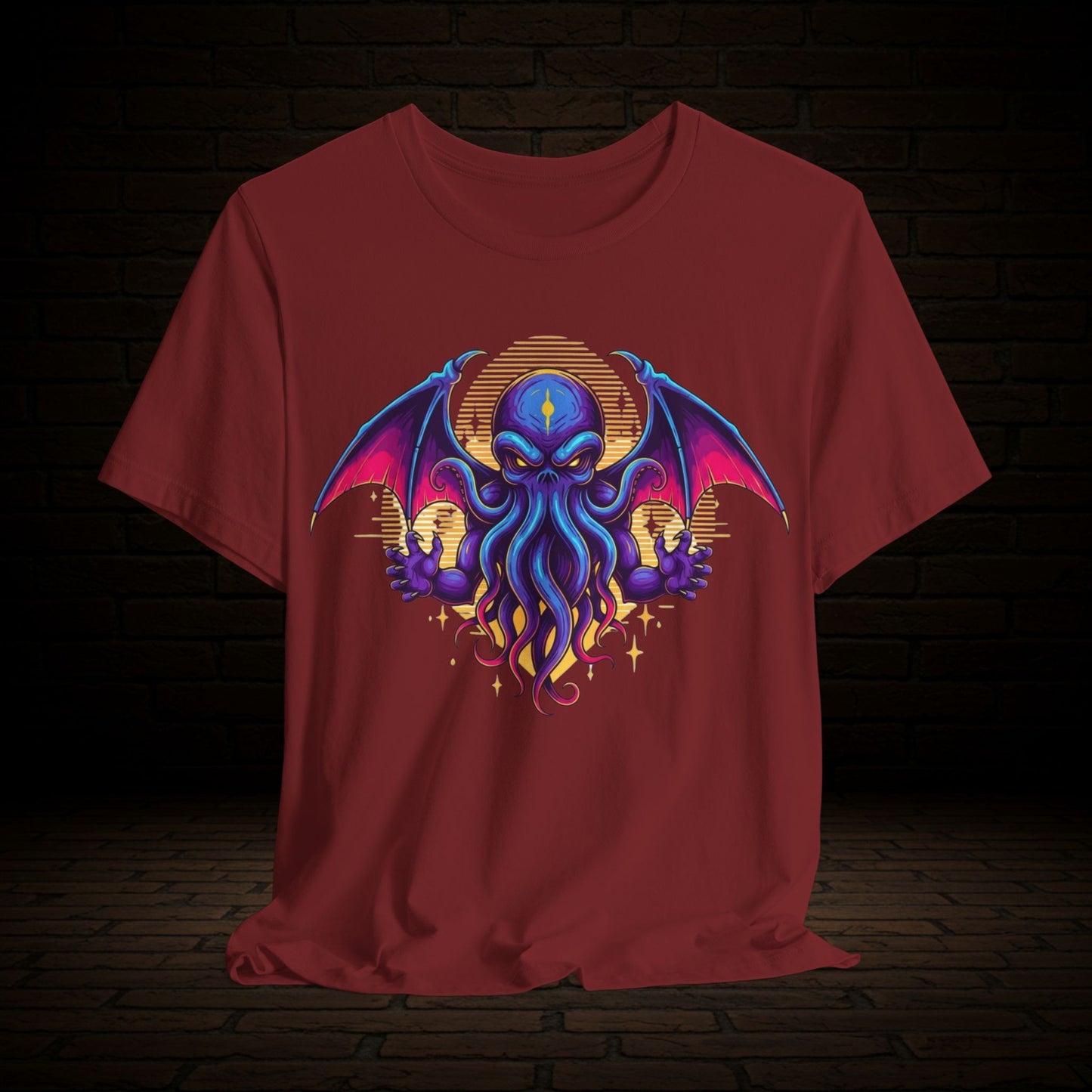 Cthulhu Graphic Tee, Lovecraft Unisex T-Shirt
