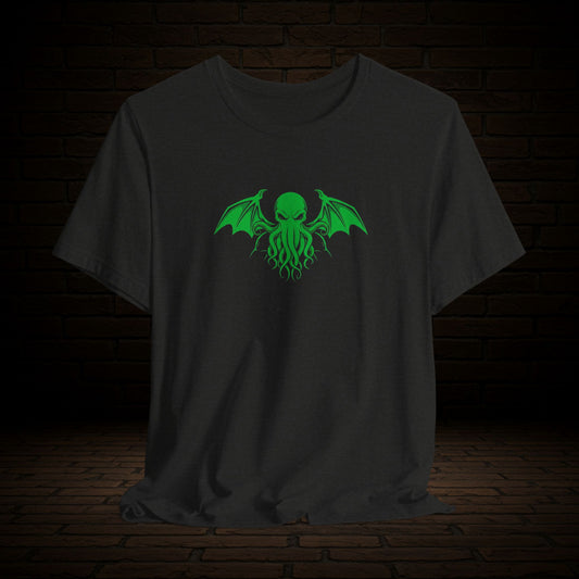 Cthulhu Graphic Tee, Lovecraft Unisex T-Shirt