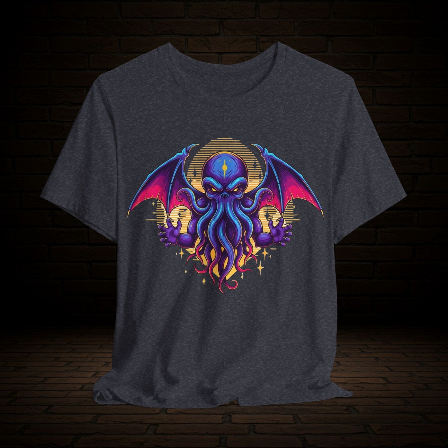 Cthulhu Graphic Tee, Lovecraft Unisex T-Shirt