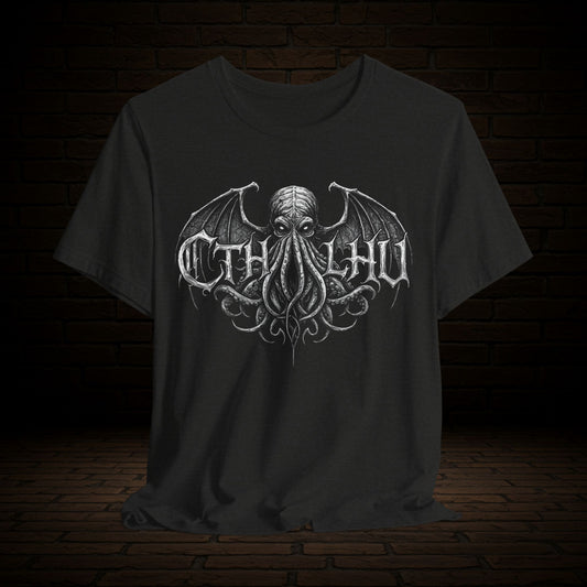 Cthulhu Graphic Tee, Lovecraft Unisex T-Shirt