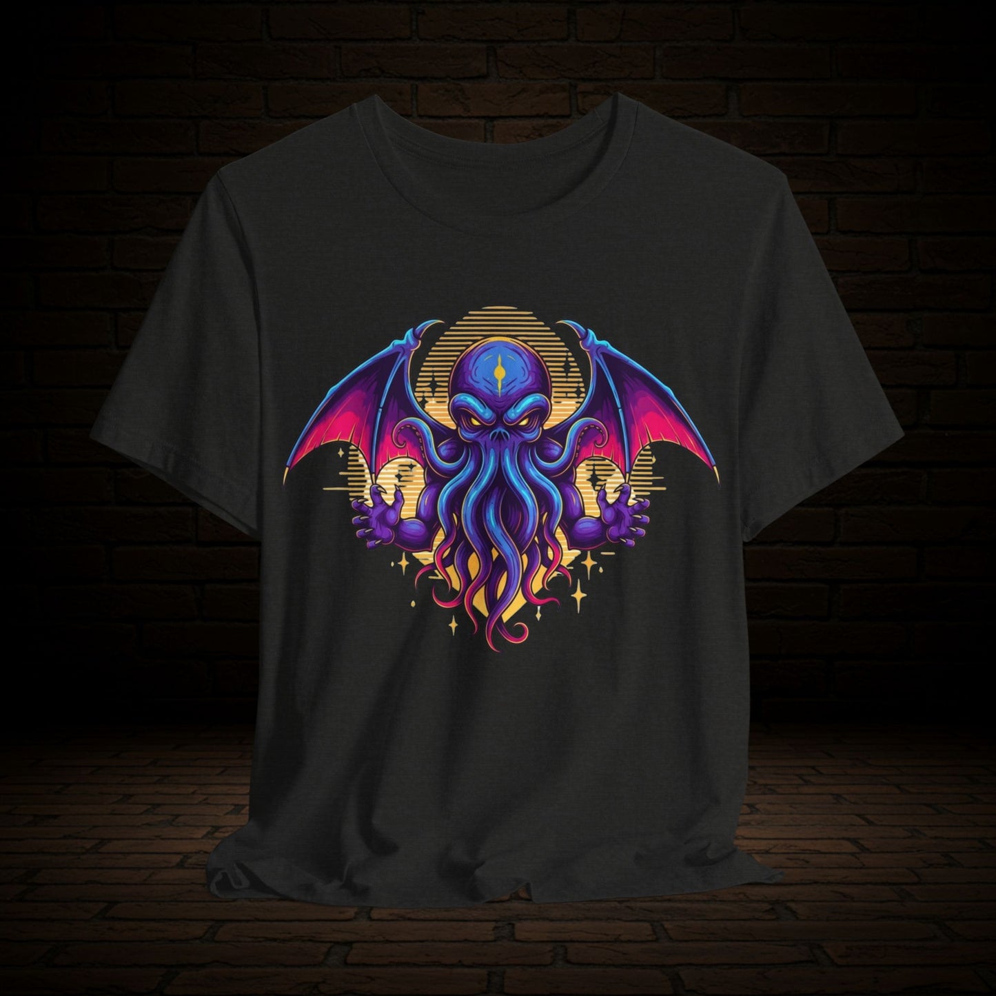 Cthulhu Graphic Tee, Lovecraft Unisex T-Shirt